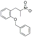 1-(2-BENZYLOXYPHENYL)-2-NITROPROPANE Struktur