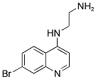 4-(2-AMINOETHYL)AMINO-7-BROMOQUINOLINE Struktur