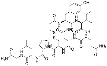 OXYTOCIN, DESAMINO- Struktur