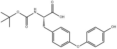 BOC-L-THYRONINE Struktur