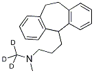 AMITRIPTYLINE-D3 Struktur