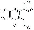 3-(2-CHLORO-ETHYL)-2-PHENYL-3H-QUINAZOLIN-4-ONE Struktur