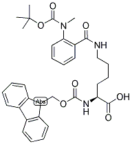 FMOC-LYS(RETRO-ABZ-N-ME-BOC)-OH Struktur