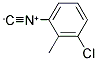 3-CHLORO-2-METHYLPHENYL ISOCYANIDE Struktur