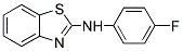 BENZOTHIAZOL-2-YL-(4-FLUORO-PHENYL)-AMINE Struktur