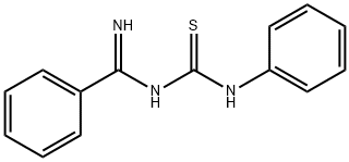 N-[(Z)-AMINO(PHENYL)METHYLIDENE]-N'-PHENYLTHIOUREA Struktur