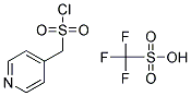 (4-PYRIDYLMETHYL)SULFONYL CHLORIDE TRIFLATE Struktur