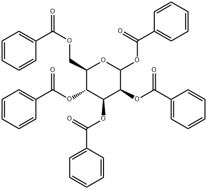 1,2,3,4,6-PENTA-O-BENZOYL-D-MANNOPYRANOSE Struktur