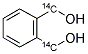 1,2-BENZENEDIMETHANOL, [METHYLENE 14C] Struktur