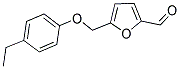 5-(4-ETHYL-PHENOXYMETHYL)-FURAN-2-CARBALDEHYDE Struktur