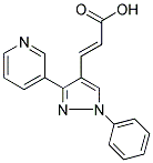 3-(1-PHENYL-3-PYRIDIN-3-YL-1H-PYRAZOL-4-YL)-ACRYLIC ACID Struktur