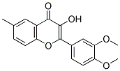 3',4'-DIMETHOXY-3-HYDROXY-6-METHYLFLAVONE Struktur