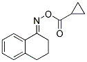 1-([(CYCLOPROPYLCARBONYL)OXY]IMINO)-1,2,3,4-TETRAHYDRONAPHTHALENE Struktur