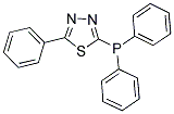 2-(DIPHENYLPHOSPHINO)-5-PHENYL-1,3,4-THIADIAZOLE Struktur