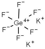 POTASSIUM HEXAFLUOROGERMINATE Struktur