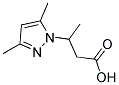 3-(3,5-DIMETHYL-PYRAZOL-1-YL)-BUTYRIC ACID Struktur