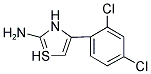 4-(2,4-DICHLORO-PHENYL)-3H-1,4-THIAZOL-2-YLAMINE Struktur