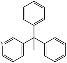 3-(1,1-DIPHENYLETHYL)PYRIDINE Struktur