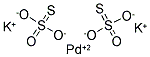 PALLADIUM (II) POTASSIUM THIOSULFATE Struktur