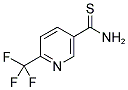 6-(TRIFLUOROMETHYL)THIONICOTINAMIDE Struktur