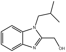 (1-ISOBUTYL-1H-BENZIMIDAZOL-2-YL)METHANOL Struktur