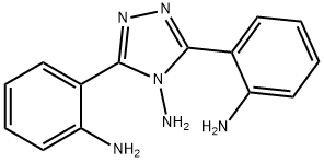 2-[4-AMINO-5-(2-AMINOPHENYL)-4H-1,2,4-TRIAZOL-3-YL]PHENYLAMINE Struktur