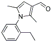 1-(2-ETHYLPHENYL)-2,5-DIMETHYL-1H-PYRROLE-3-CARBALDEHYDE Struktur