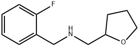 (2-FLUORO-BENZYL)-(TETRAHYDRO-FURAN-2-YLMETHYL)-AMINE Struktur