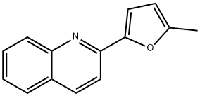 2-(5-METHYL-2-FURYL)QUINOLINE Struktur