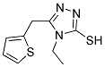 4-ETHYL-5-(THIEN-2-YLMETHYL)-4H-1,2,4-TRIAZOLE-3-THIOL Struktur