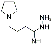 4-(1-PYRROLIDINE)-BUTYRIMIDIC ACID, HYDRAZIDE Struktur