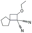 2-ETHOXYSPIRO[3.4]OCTANE-1,1-DICARBONITRILE Struktur