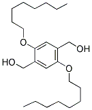 2,5-BIS(OCTYLOXY)-1,4-BIS(HYDROXYMETHYL)BENZENE Struktur