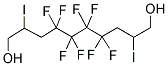 2,9-DIIODO-4,4,5,5,6,6,7,7-OCTAFLUORODECANE-1,10-DIOL Struktur