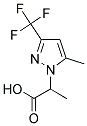 2-(5-METHYL-3-TRIFLUOROMETHYL-PYRAZOL-1-YL)-PROPIONIC ACID Struktur