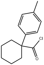 1-P-TOLYL-CYCLOHEXANECARBONYL CHLORIDE Structure