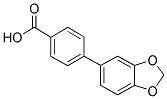 4-BIPHENYL-[1,3]DIOXOL-5-YL-CARBOXYLIC ACID Struktur