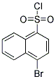 4-BROMO-NAPHTHALENE-1-SULFONYL CHLORIDE Struktur