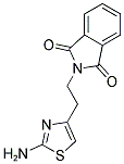 2-[2-(2-AMINO-1,3-THIAZOL-4-YL)ETHYL]-1H-ISOINDOLE-1,3(2H)-DIONE Struktur