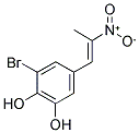 1-(5-BROMO-3,4-DIHYDROXYPHENYL)-2-NITROPROPENE Struktur