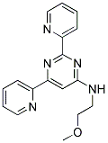 N-(2-METHOXYETHYL)-2,6-DIPYRIDIN-2-YLPYRIMIDIN-4-AMINE|