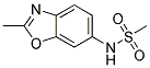 N-(2-METHYL-1,3-BENZOXAZOL-6-YL)METHANESULFONAMIDE Struktur