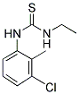 N-(3-CHLORO-2-METHYLPHENYL)-N'-ETHYLTHIOUREA Struktur