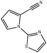 1-(1,3-THIAZOL-2-YL)-1H-PYRROLE-2-CARBONITRILE Struktur