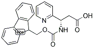 (S)-3-(9H-FLUOREN-9-YLMETHOXYCARBONYLAMINO)-3-PYRIDIN-2-YL-PROPIONIC ACID Struktur