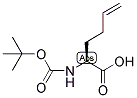 (2S)-BOC-2-AMINO-5-HEXENOIC ACID Struktur