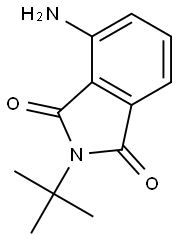 4-AMINO-2-TERT-BUTYL-ISOINDOLE-1,3-DIONE Struktur