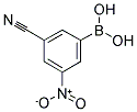 3-CYANO-5-NITROPHENYLBORONIC ACID Struktur