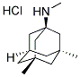 1-N-METHYLAMINO-3,5-DIMETHYLADAMANTANE HYDROCHLORIDE Struktur