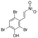 1-(3-HYDROXY-2,4,6-TRIBROMOPHENYL)-2-NITROETHENE Struktur